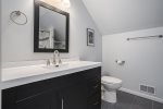 Freshen Up Before You Hit the Town in the Comfort of the Upper Level Bathroom